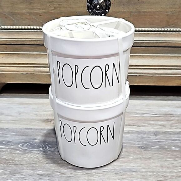 Bn Rae Dunn popcorn set - Picture 1 of 3